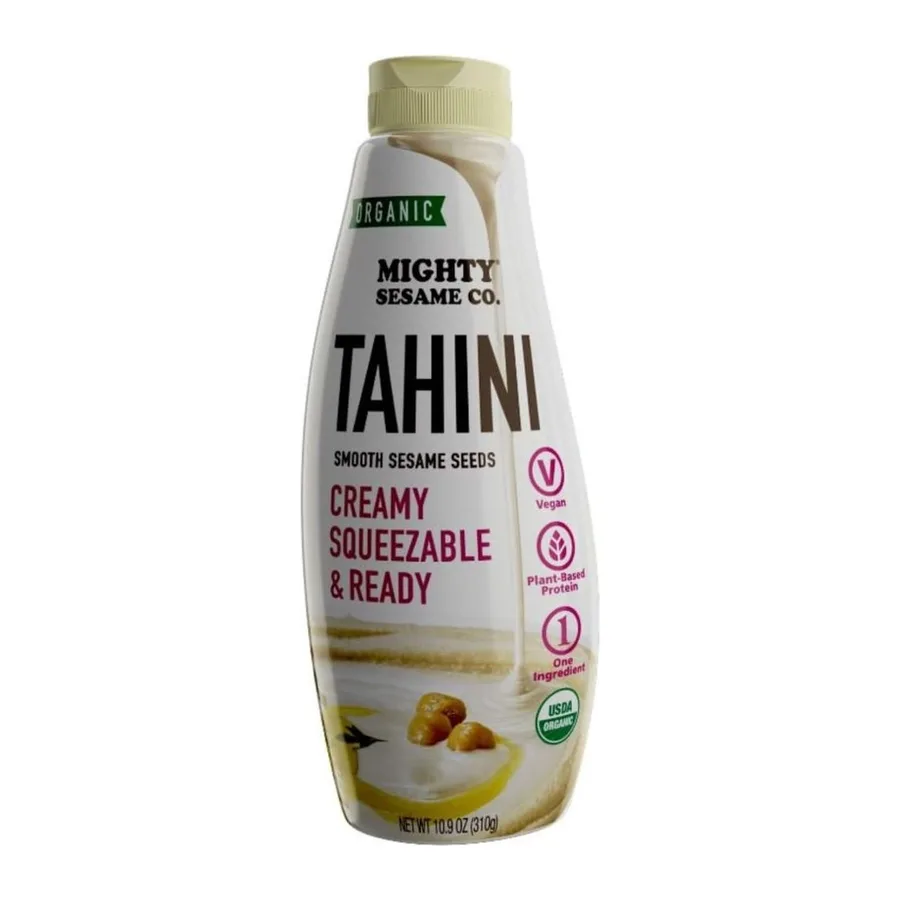 Mighty Sesame Co. Tahini Smooth Sesame Seeds Organic, front of pack