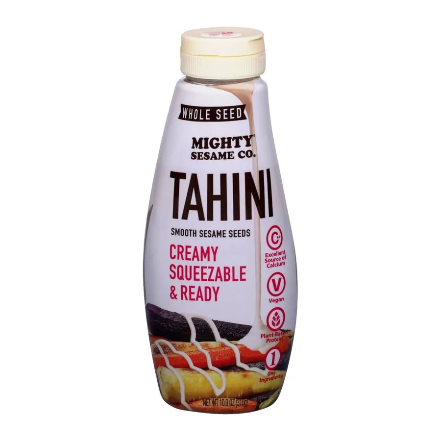 Mighty Sesame Co. Tahini Smooth Sesame Seeds Whole Seed, front of pack