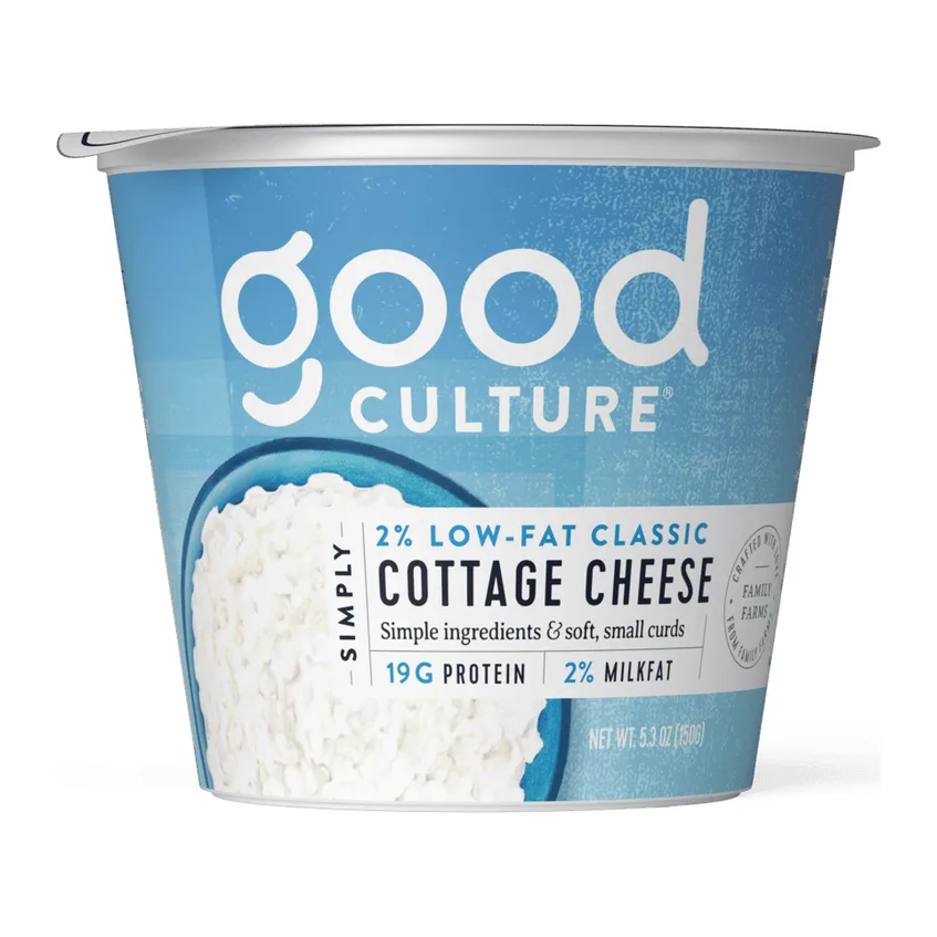 Good Culture LF Cottage cheese, front of pack