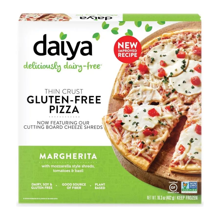 Daiya Margherita Gluten-Free Pizza, front of pack