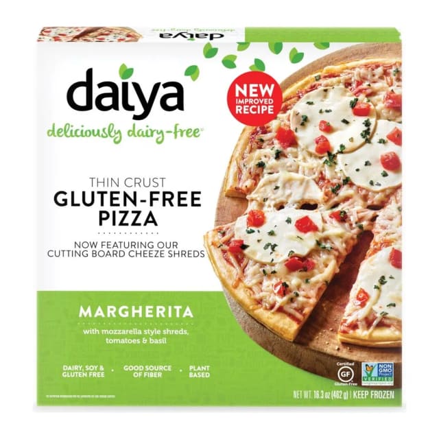 Daiya Margherita Gluten-Free Pizza, front of pack