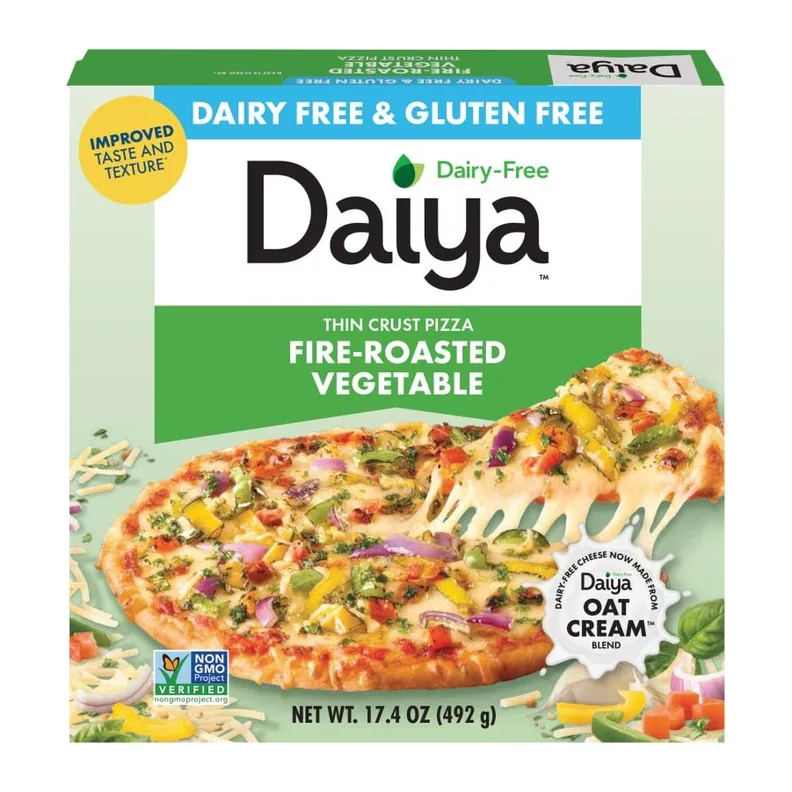 Daiya Fire Roasted Vegetable Pizza, front of pack
