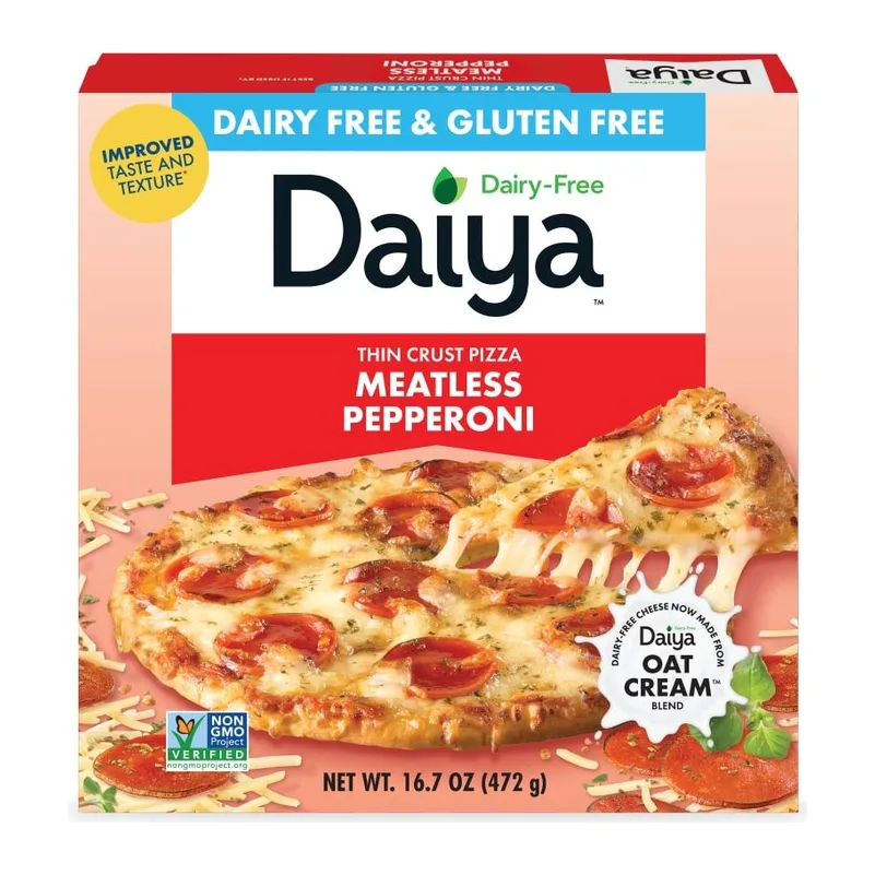 Daiya Meatless Pepperoni Style Pizza, front of pack