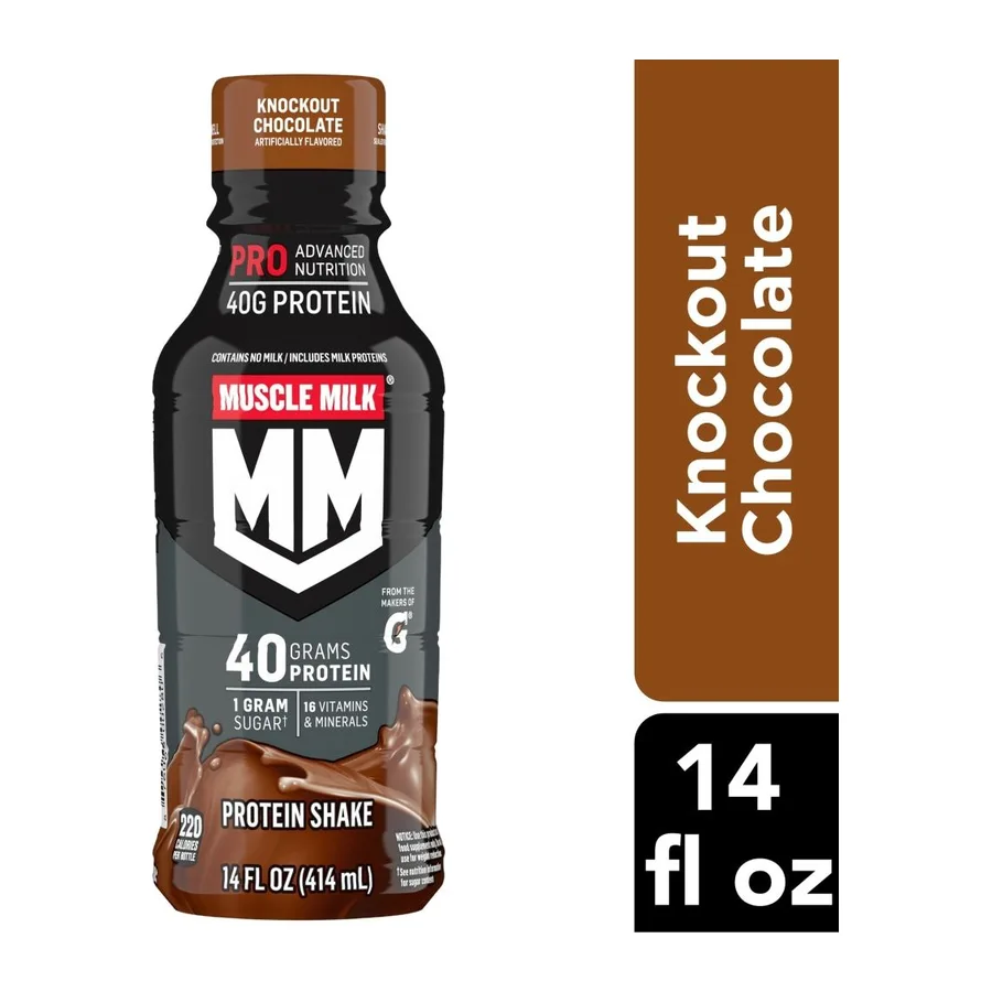Muscle Milk Protein shake, front of pack