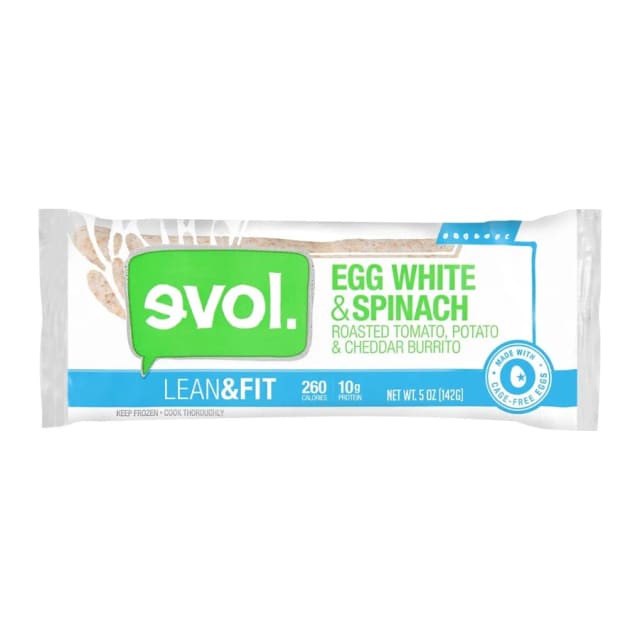 Evol. Burrito, front of pack