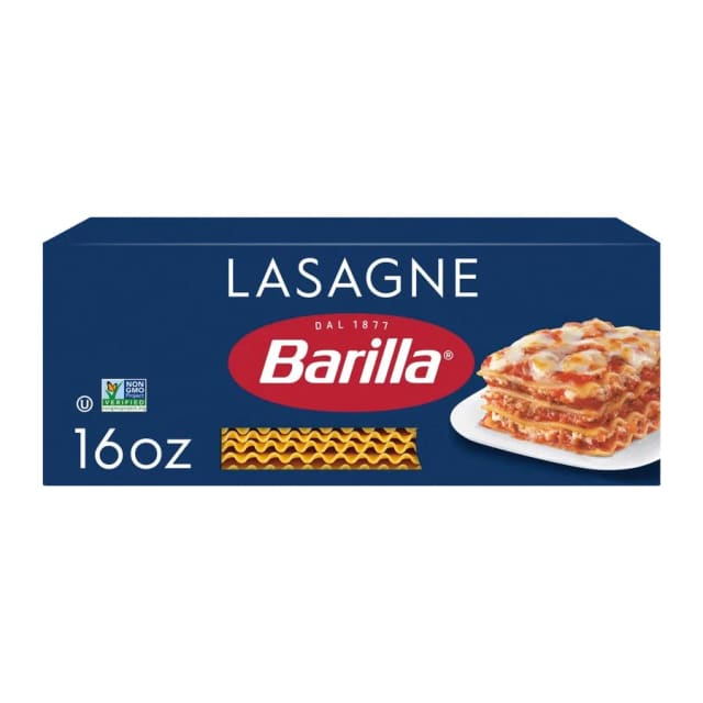 Barilla Lasagne, front of pack