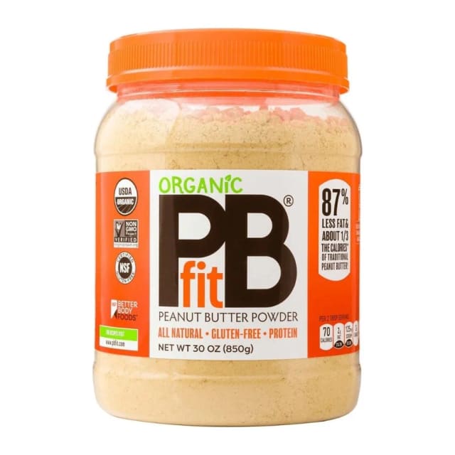 Betterbody Foods Organic PBfit Peanut Butter Powder, front of pack