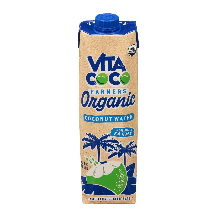 Vita Coco Organic Coconut Water - Farmer's Organic, front of pack