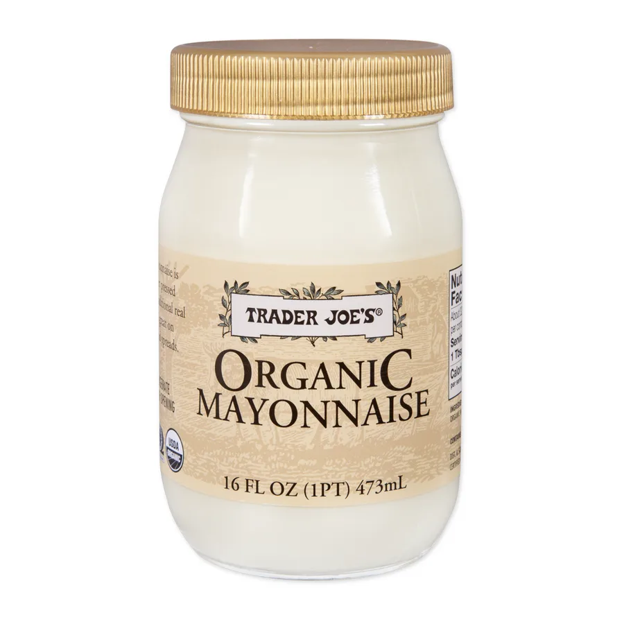 Trader Joe's Organic Mayonnaise, front of pack