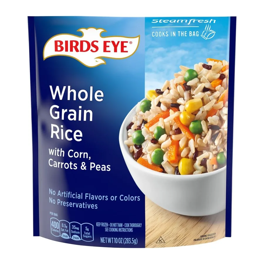 Birds Eye Steam fresh, front of pack