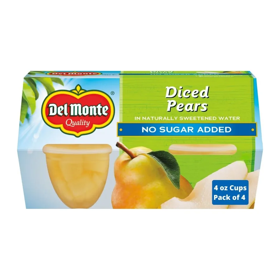 Del Monte Fruit cups, front of pack