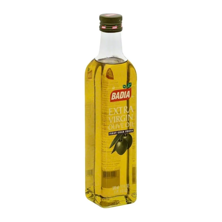 Badia Extra Virgin Olive Oil, front of pack