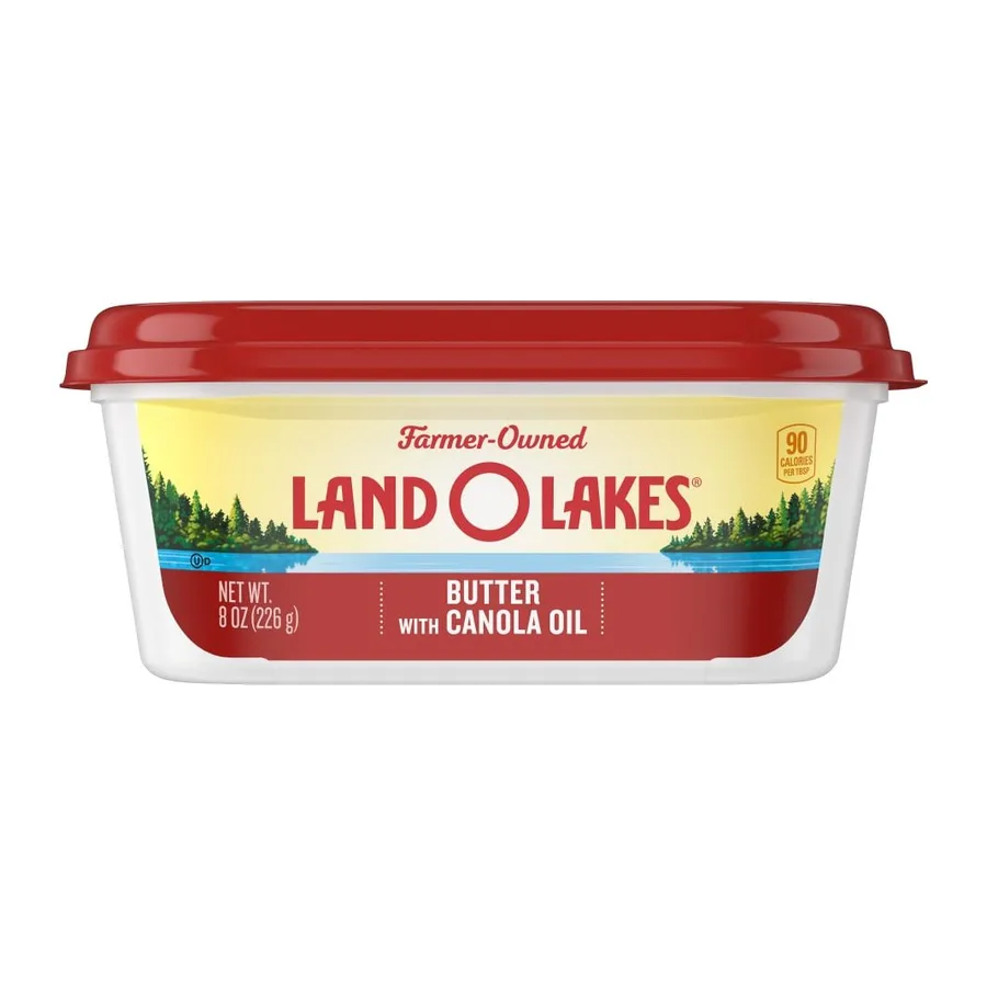 Land O'Lakes Land o lakes butter with canola oil, front of pack