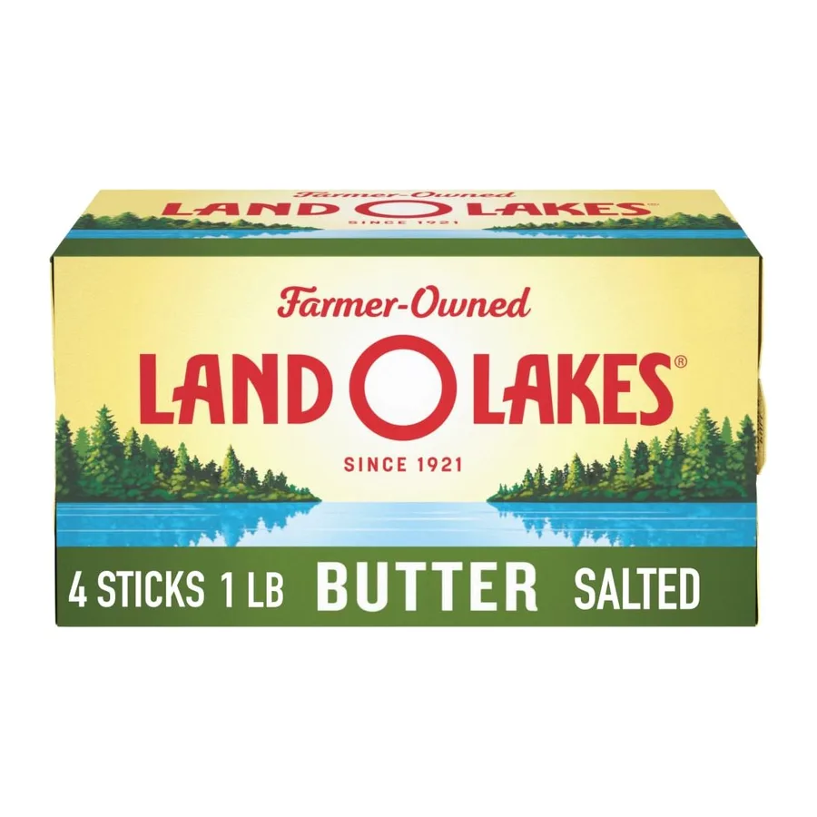 Land O'Lakes Salted Butter, front of pack