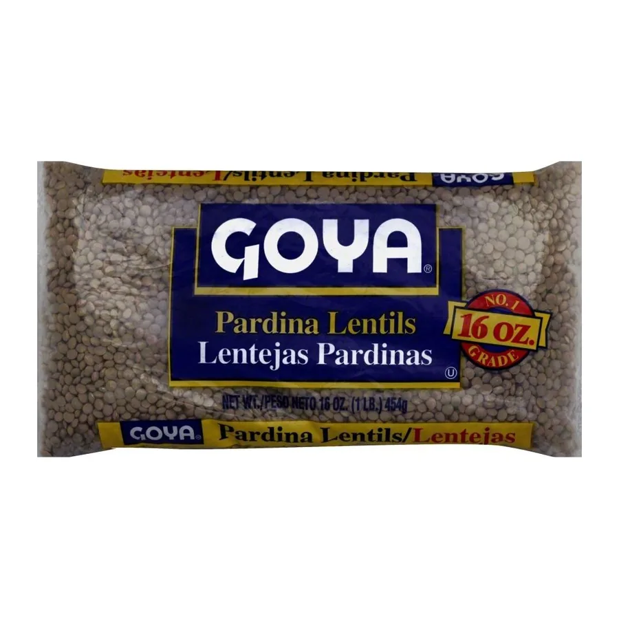 Goya Pardina Lentils, front of pack