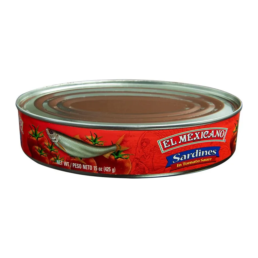 El Mexicano Sardinas en salsa de tomate, front of pack