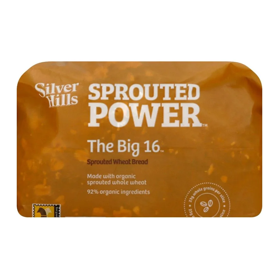 Silver Hills Sprouted Wheat Bread The Big 16, front of pack