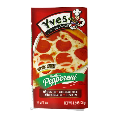 Yves Veggie Cuisine Veggie Pepperoni, front of pack