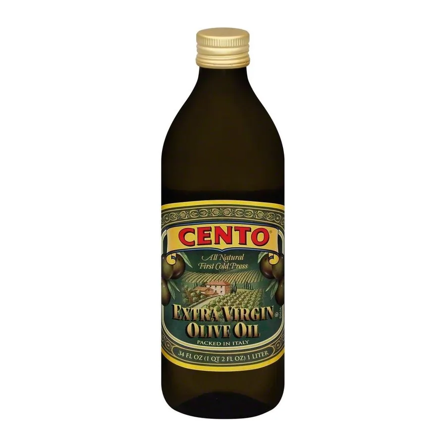 Cento Extra Virgin Olive Oil, front of pack