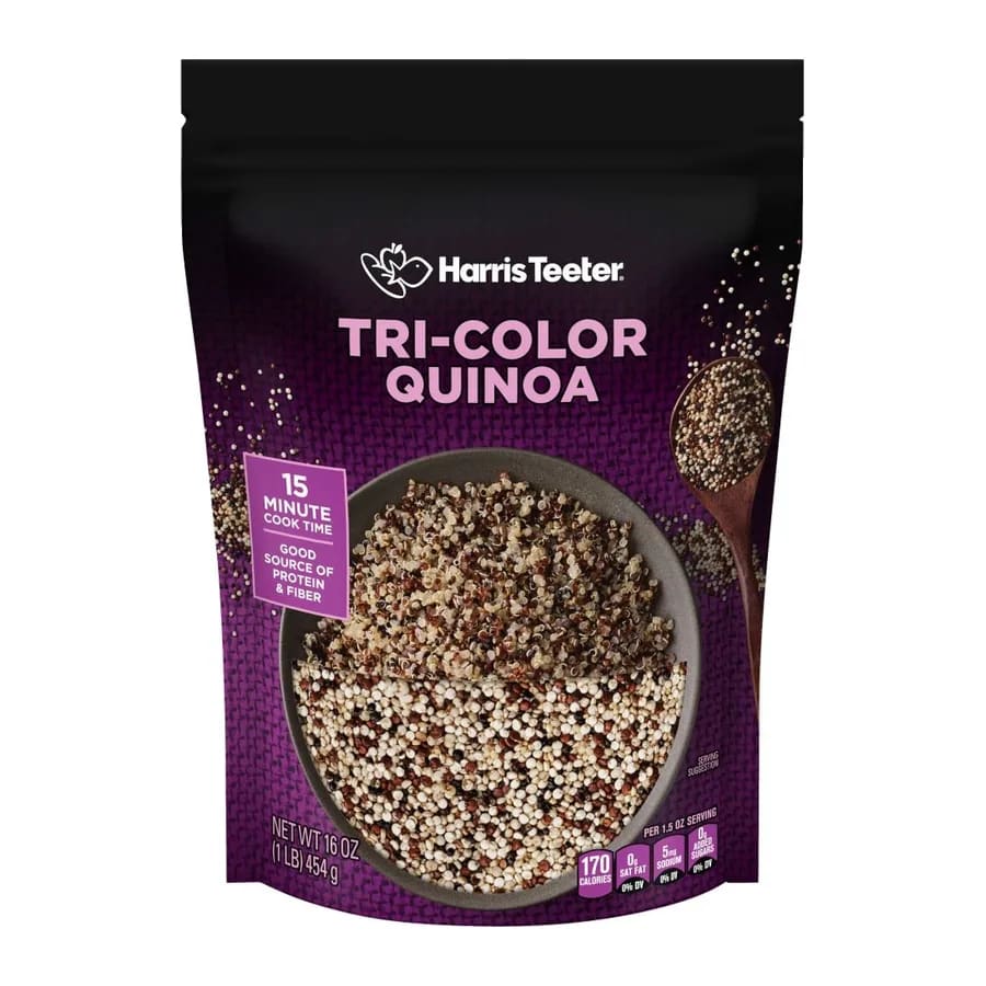 Harris Teeter Quinoa, front of pack