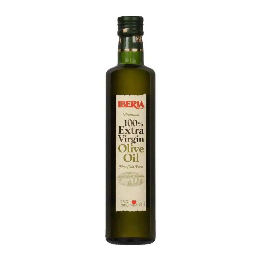 Iberia 100% Extra Virgin Olive Oil, front of pack