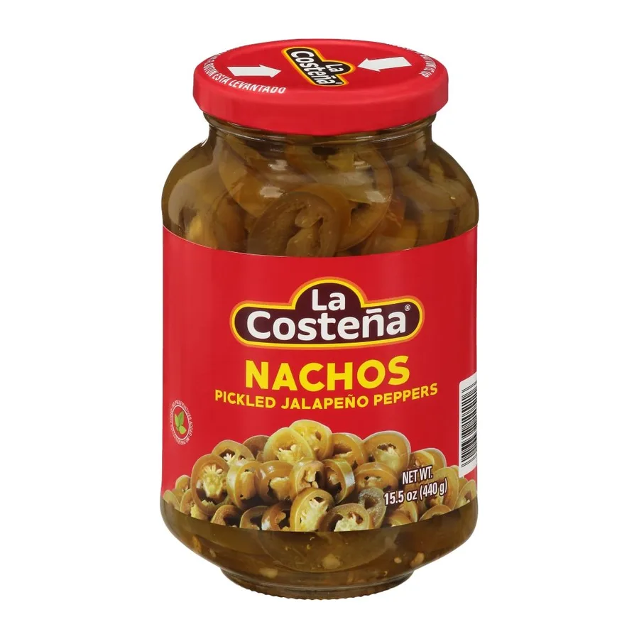 La Costena Pickled Jalapeno Nacho, front of pack