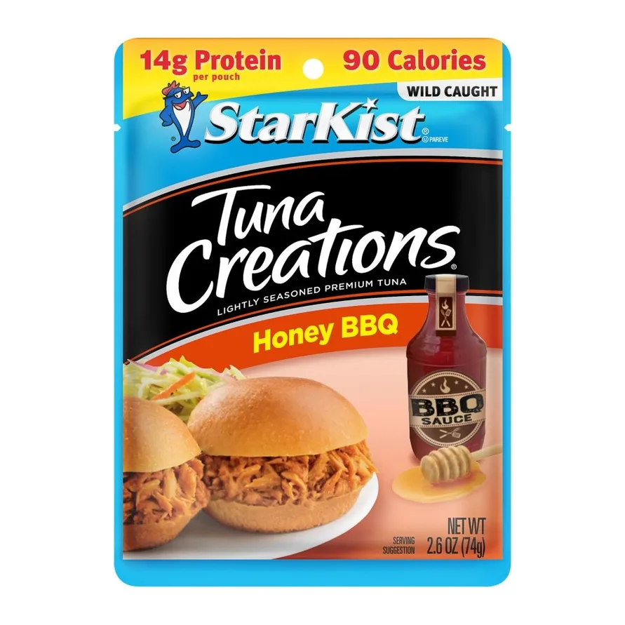Starkist Tuna Creations Honey Bbq, front of pack