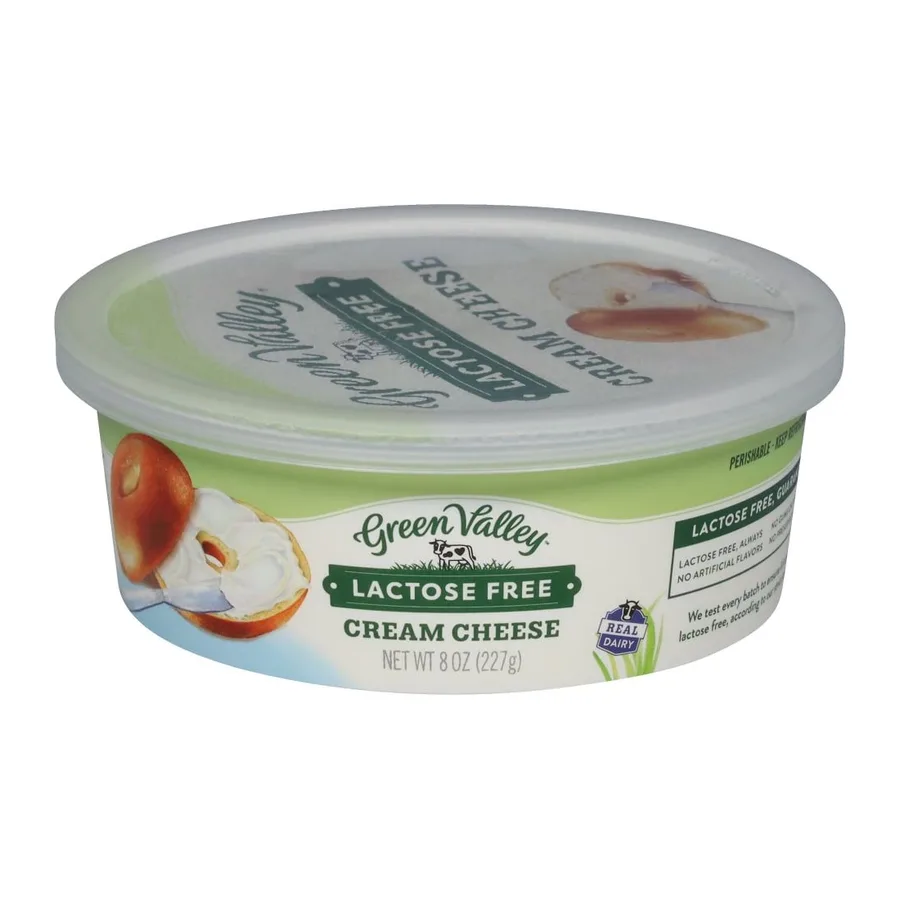 Green Valley Creamery Cream Cheese, front of pack