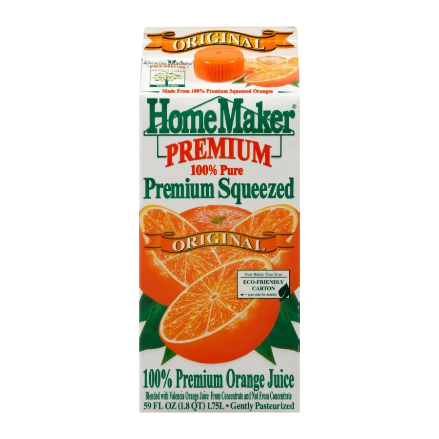 Tws Marketing Group Inc. Home Maker original orange juice, front of pack