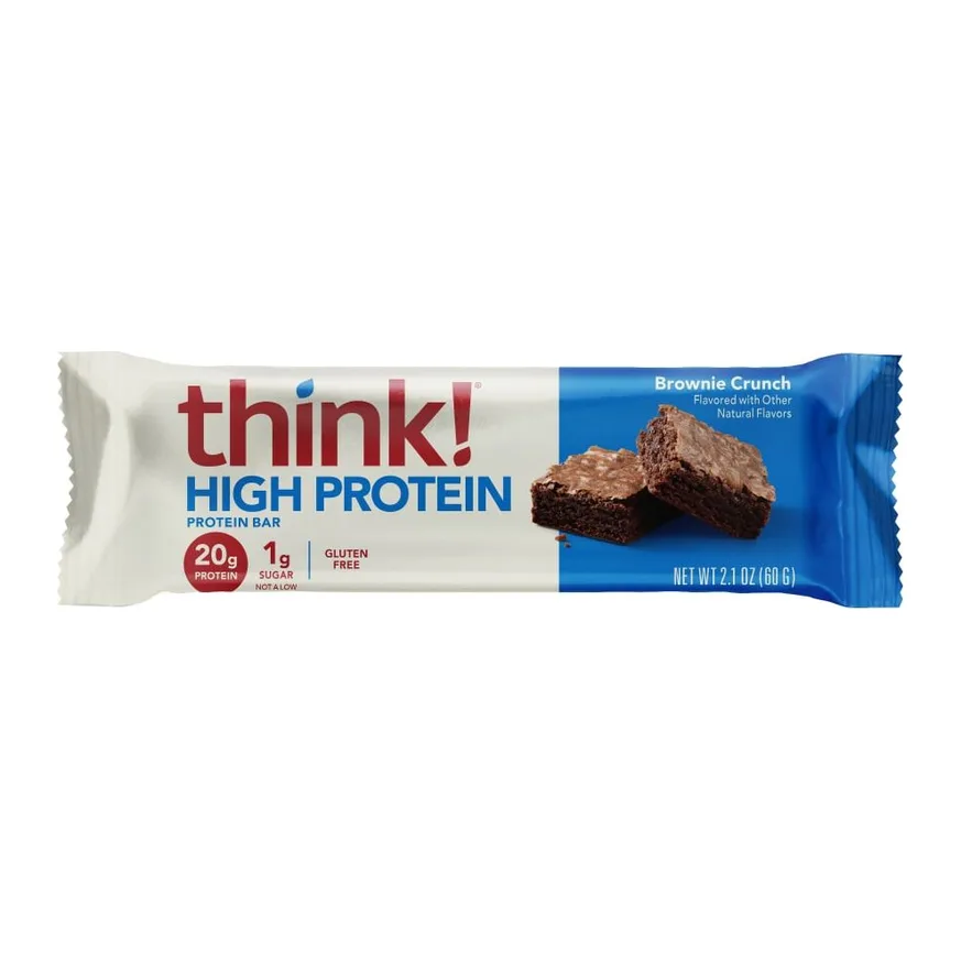 Think! High Protein Bar, front of pack
