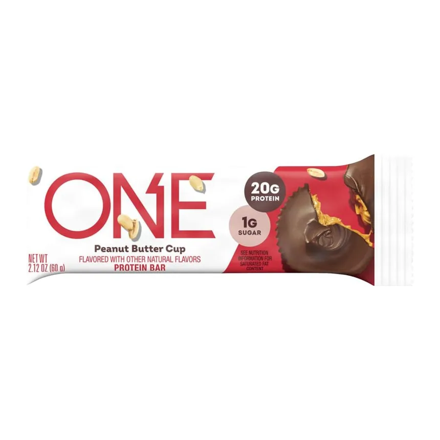 One Proteine bar, front of pack