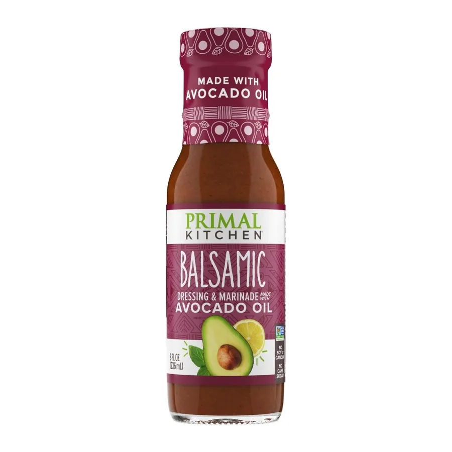 Primal Kitchen Balsamic Vinaigrette & Marinade, front of pack