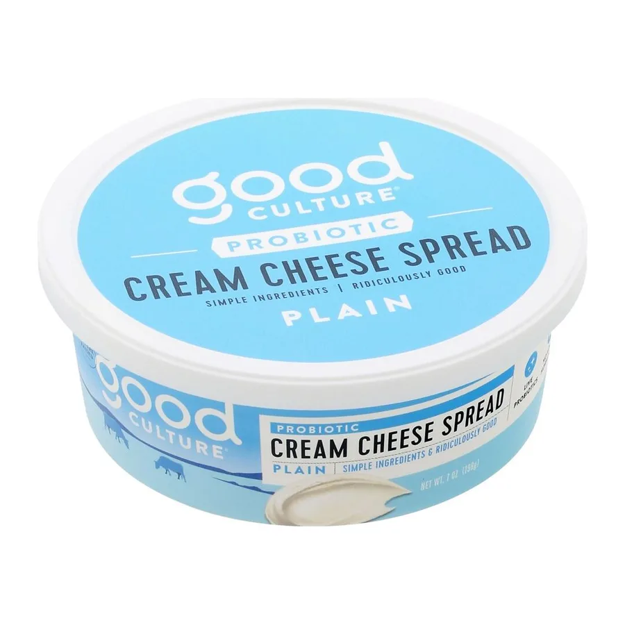 Good Culture Probiotic Cream Cheese, front of pack