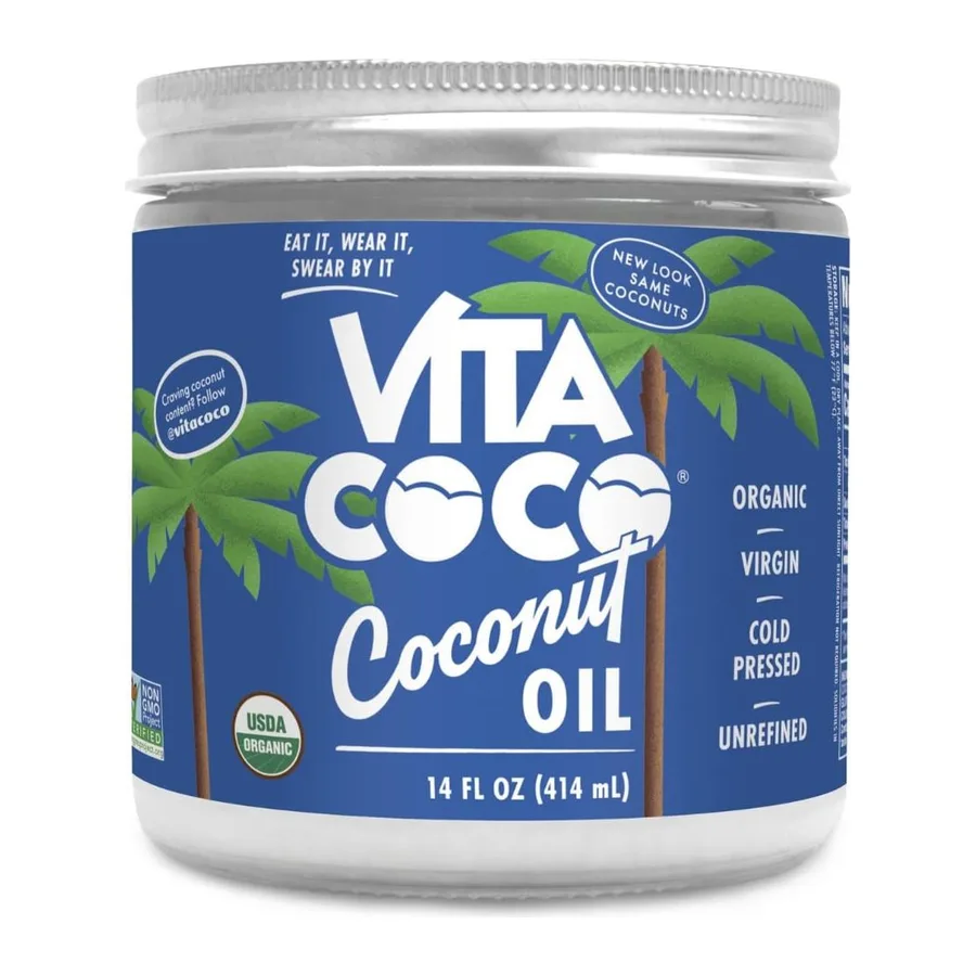 Vita Coco Organic Virgin Coconut Oil, front of pack